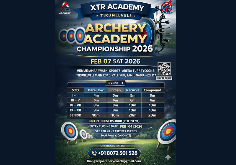 🎯 XTR Academy Archery Championship 2026 🎯